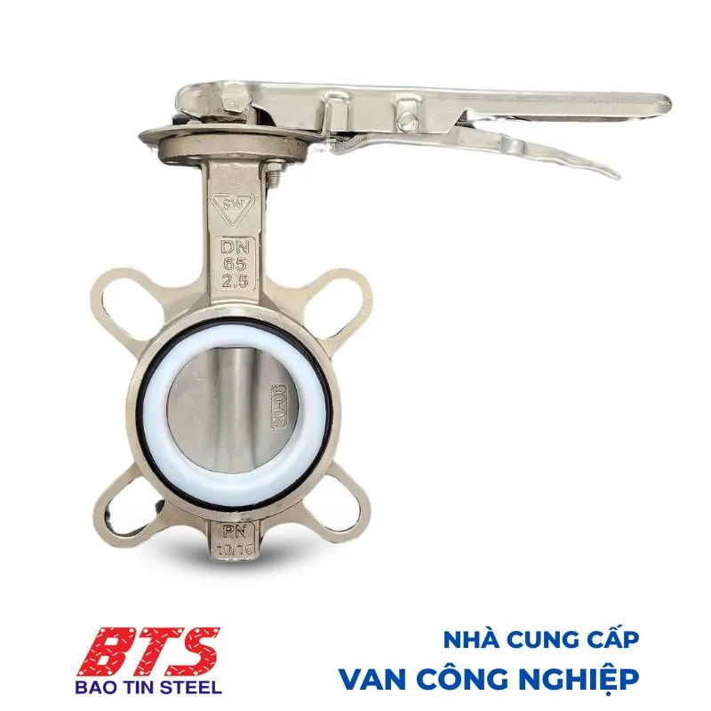 Van bướm inox DN65