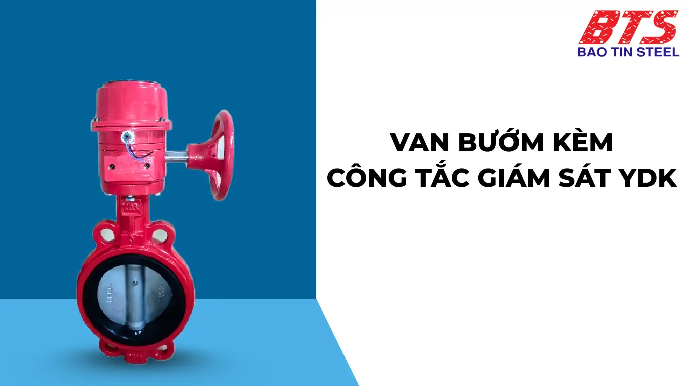 Van bướm kèm công tắc giám sát YDK