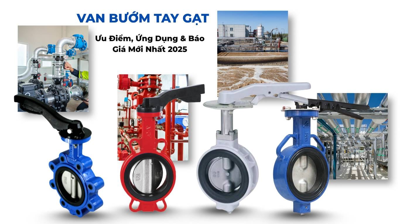Van Bướm Tay Gạt Là Gì? Ưu Điểm, Ứng Dụng Và Báo Giá Mới Nhất 2025