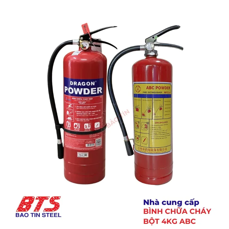 Bình chữa cháy bột 4kg ABC