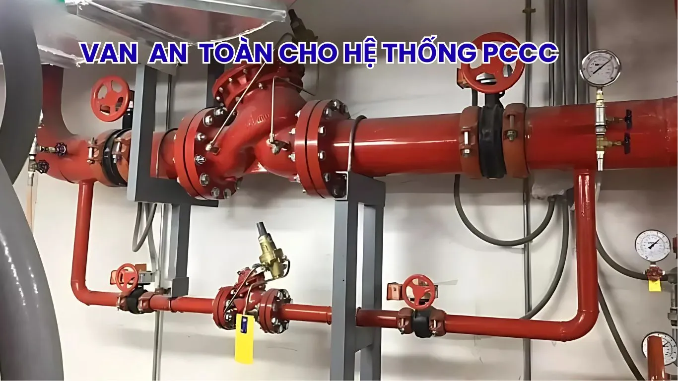 Lắp đặt van an toàn PCCC