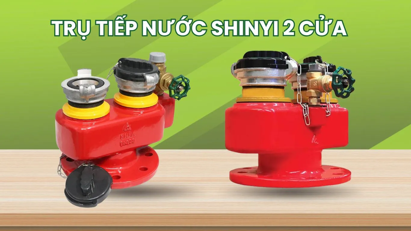 Trụ tiếp nước cứu hỏa đôi ShinYi