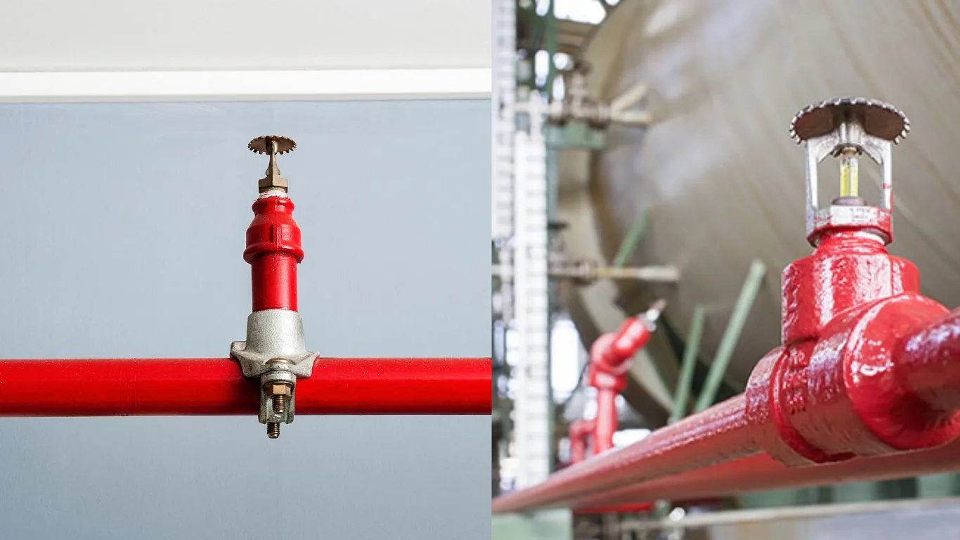 Ứng dụng của đầu phun sprinkler hướng lên