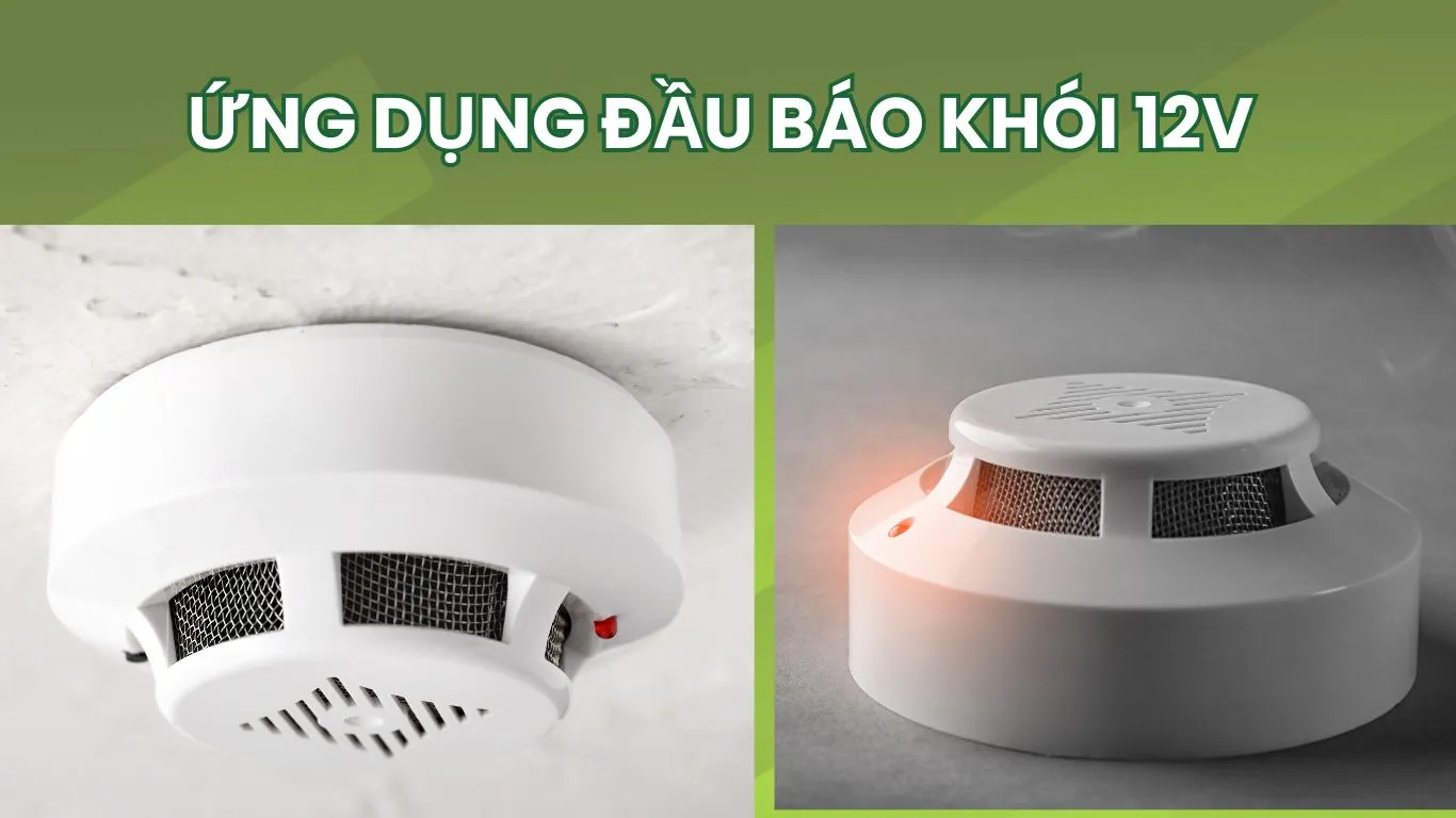 Ứng dụng của đầu báo khói