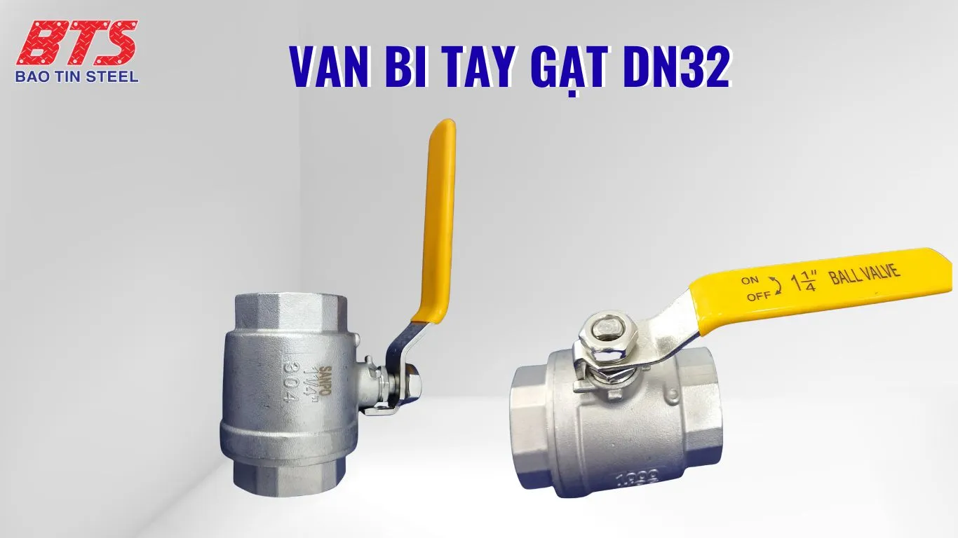 Van bi tay gạt DN32
