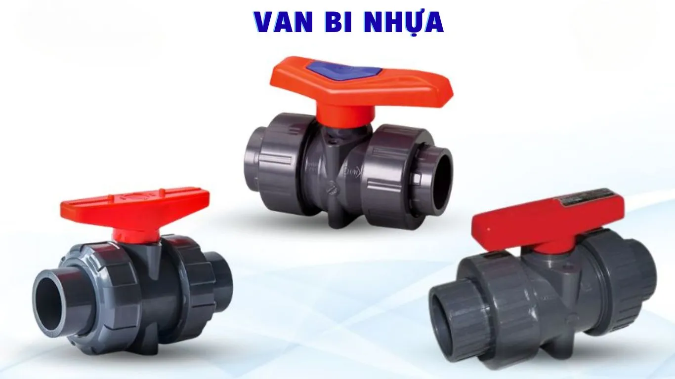 Van bi nhựa