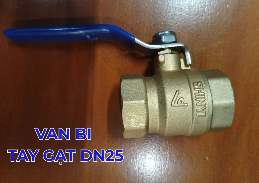 Đặc điểm của van bi tay gạt DN25 ShinYi