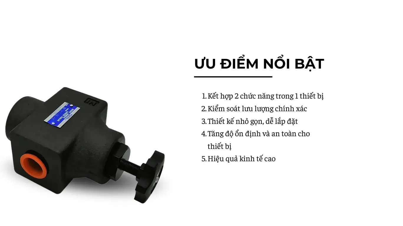 Ưu điểm nổi bật của van