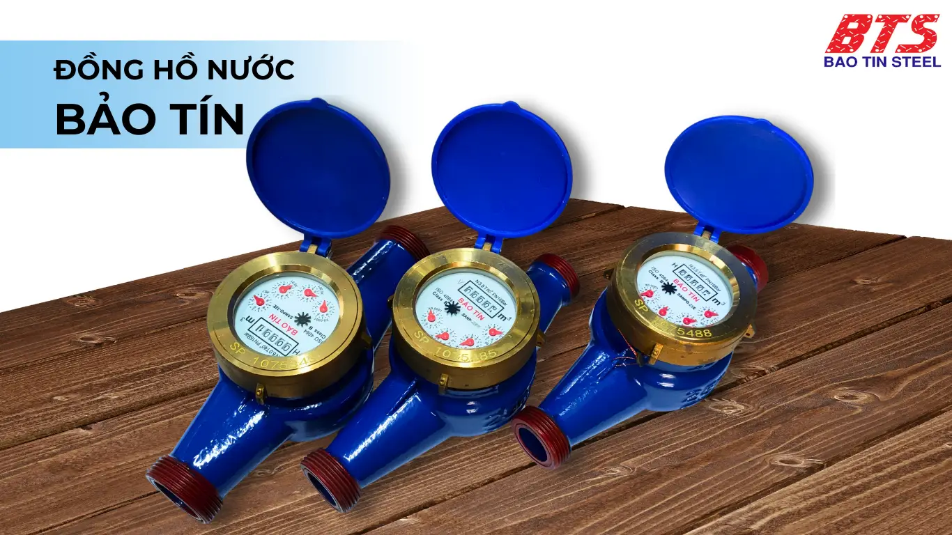 Đồng hồ đo lưu lượng nước Bảo Tín