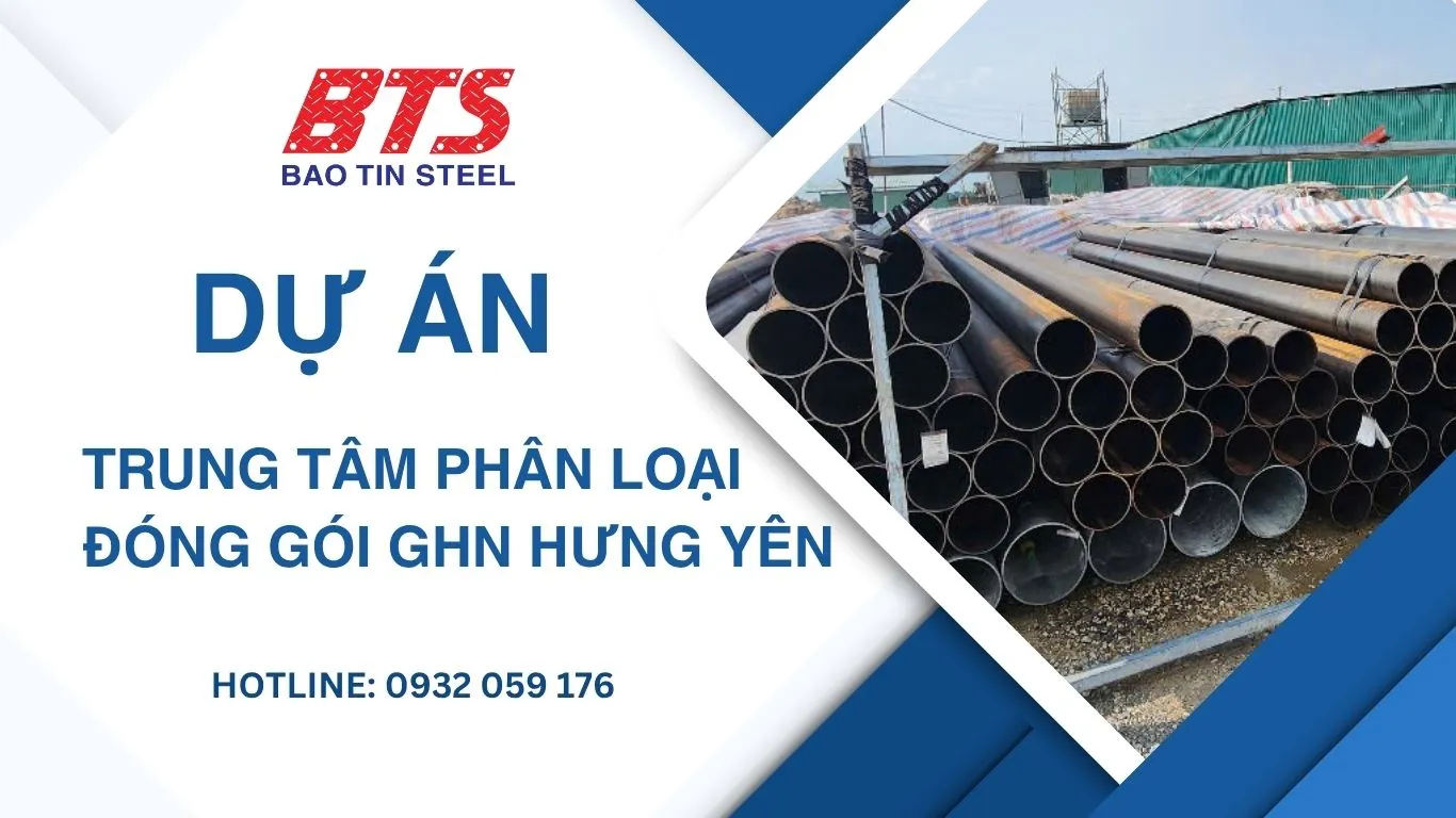 Dự án trung tâm phân loại đóng gói Hưng Yên