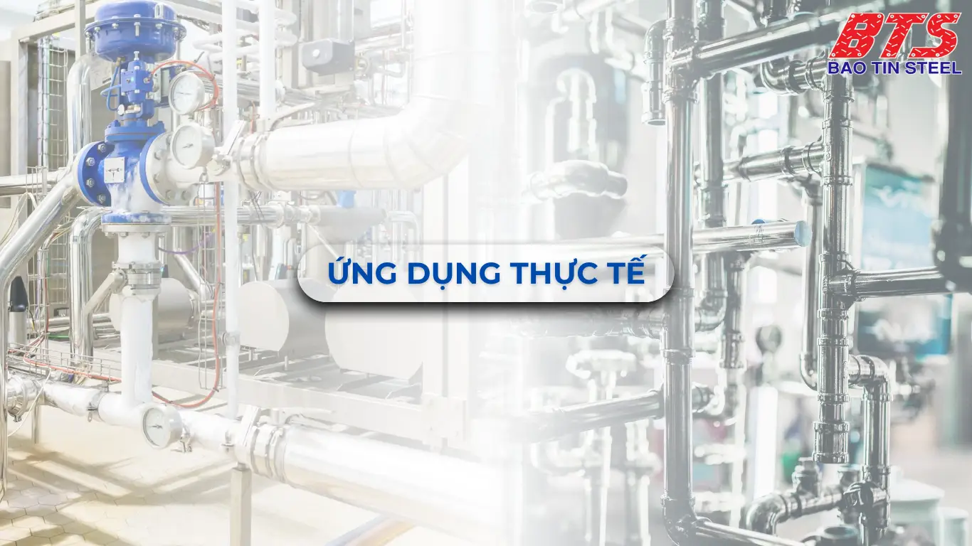Ứng dụng thực tế của van một chiều DN15