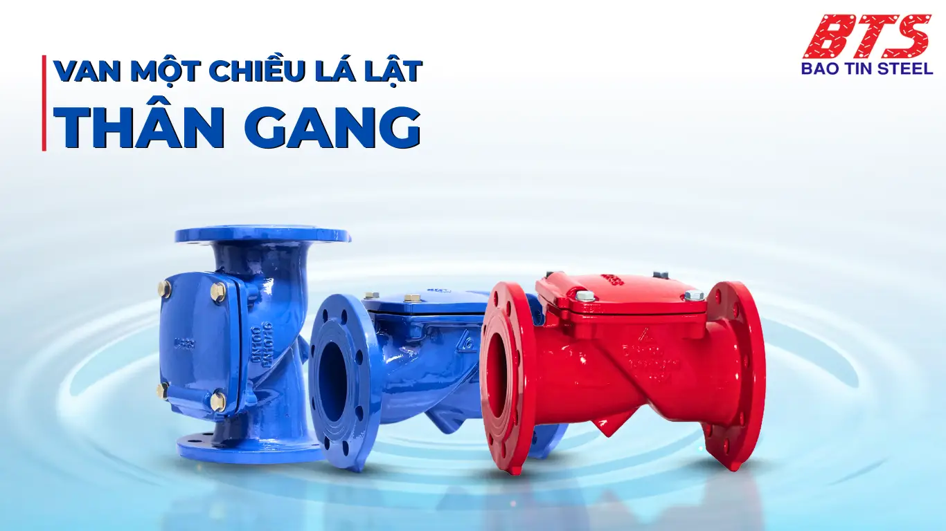 Van 1 chiều lá lật