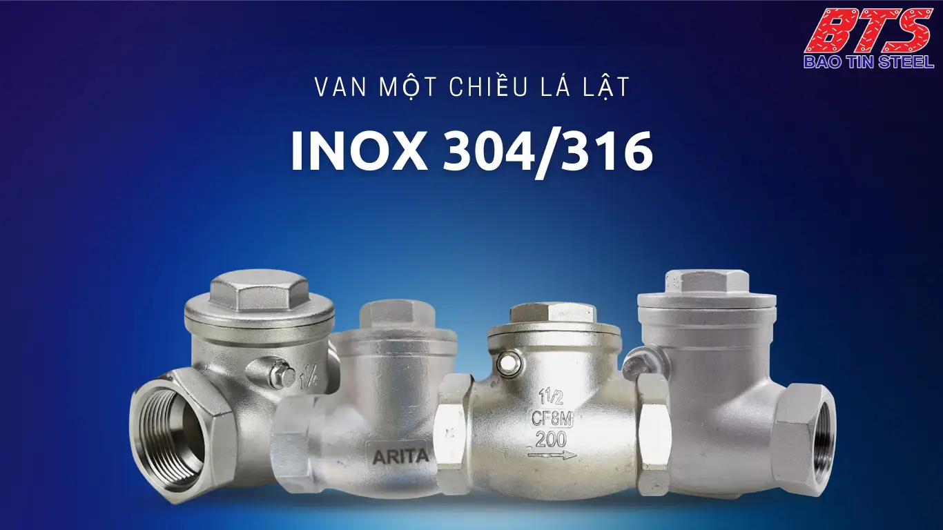 Van 1 chiều lá lật