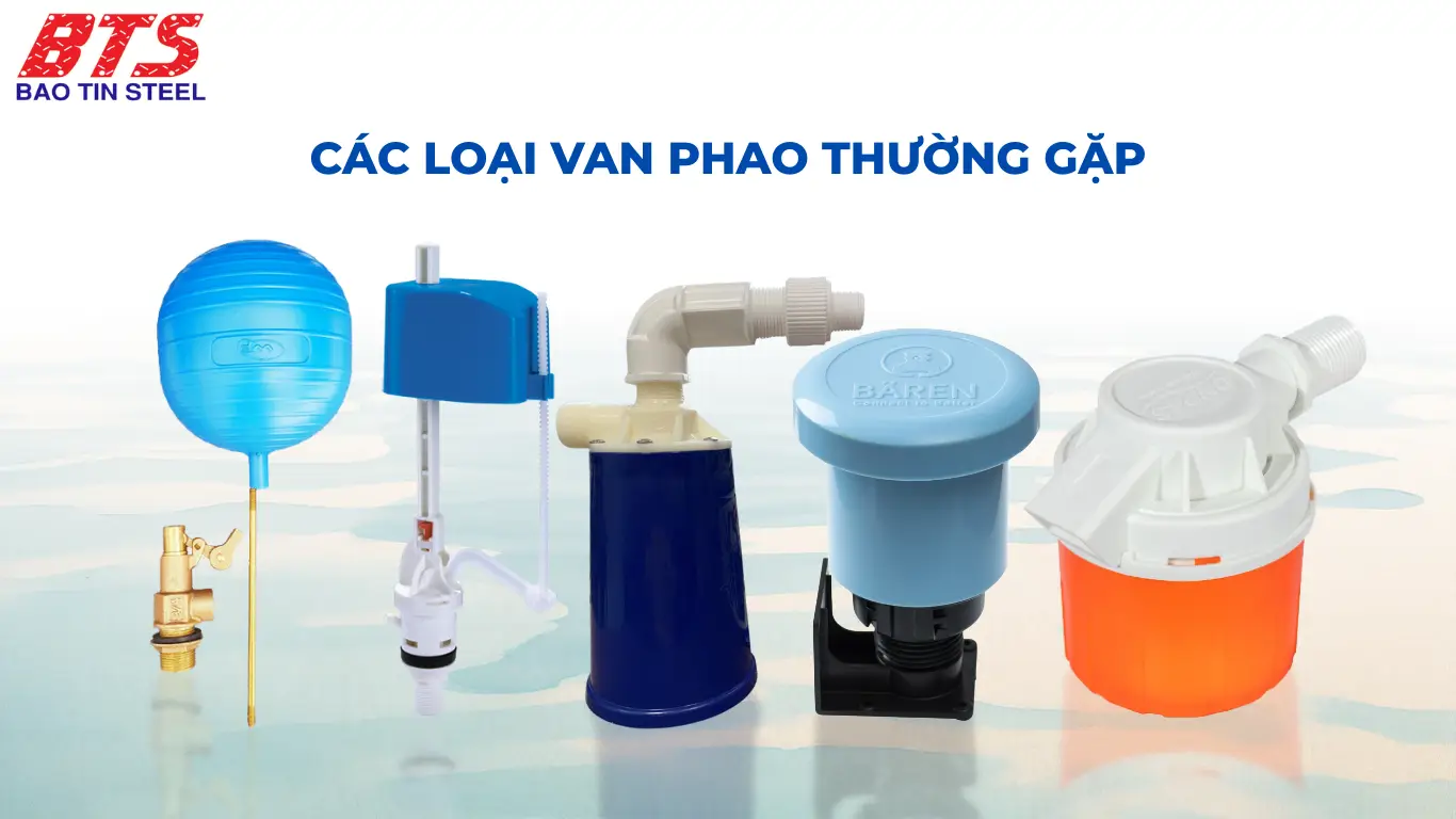 Các loại valve phao