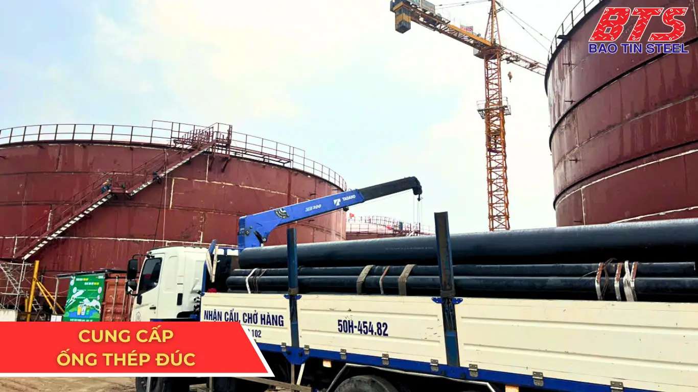 Giao ống thép đúc