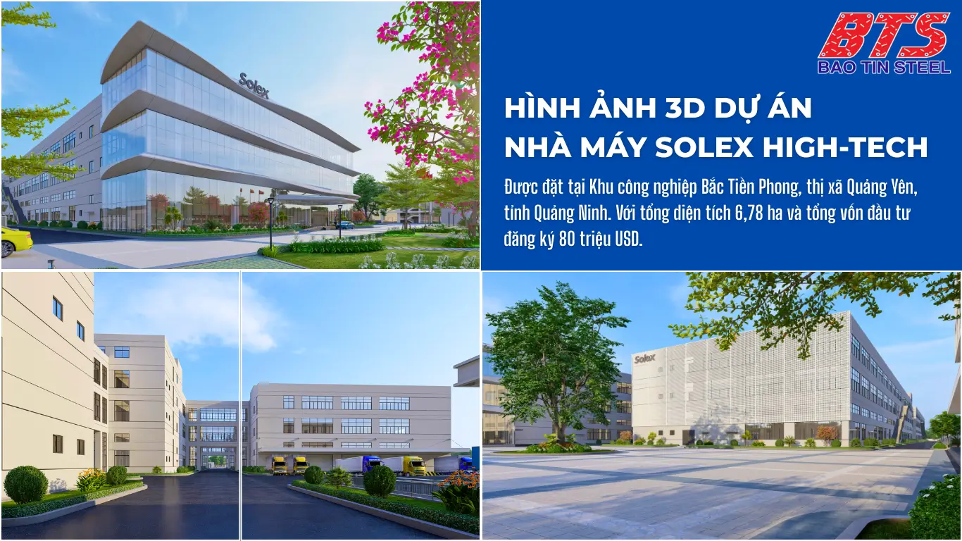 Tổng quan dự án Nhà máy Solex High-Tech Industries