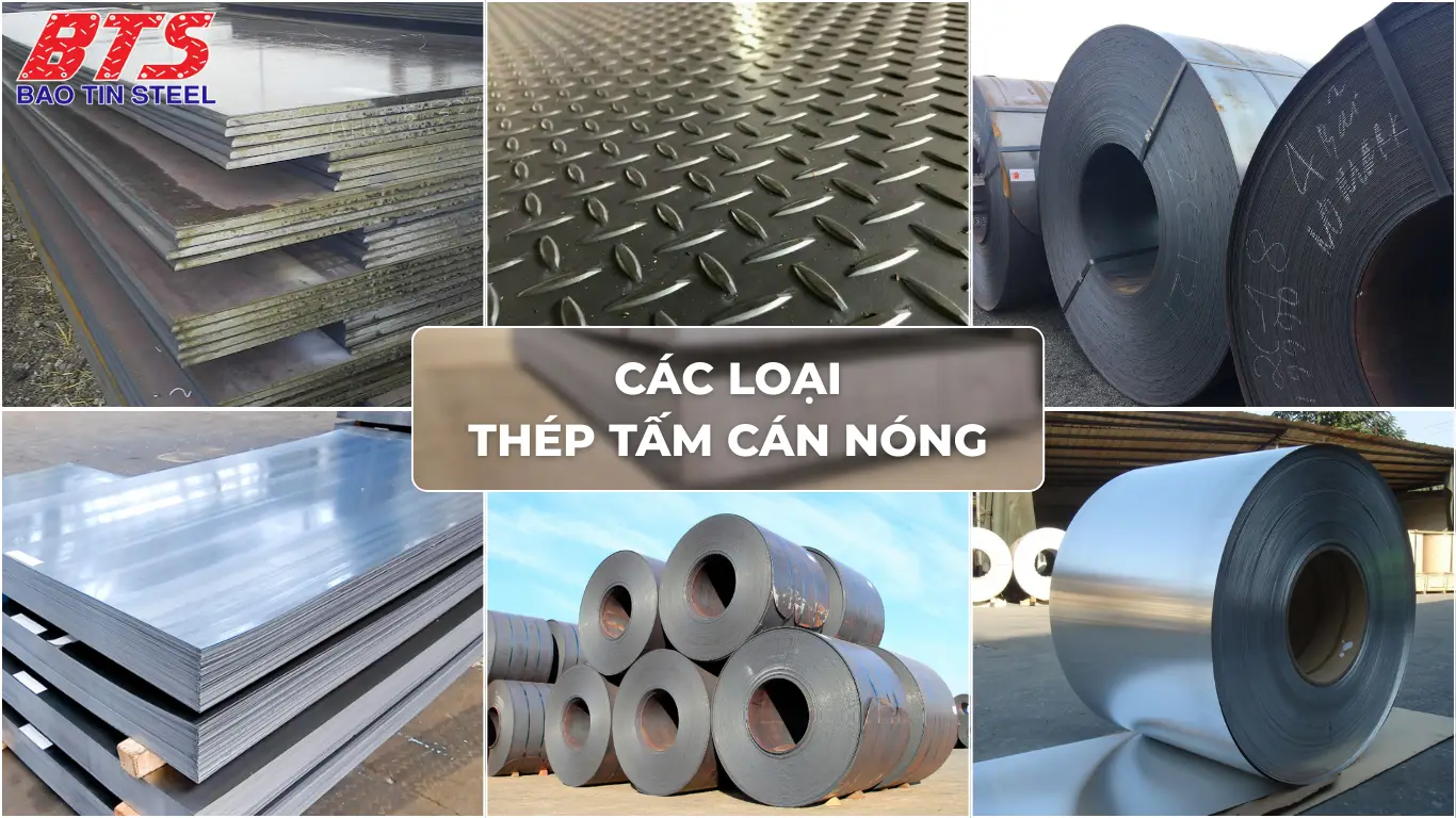 Phân loại thép tấm can nóng