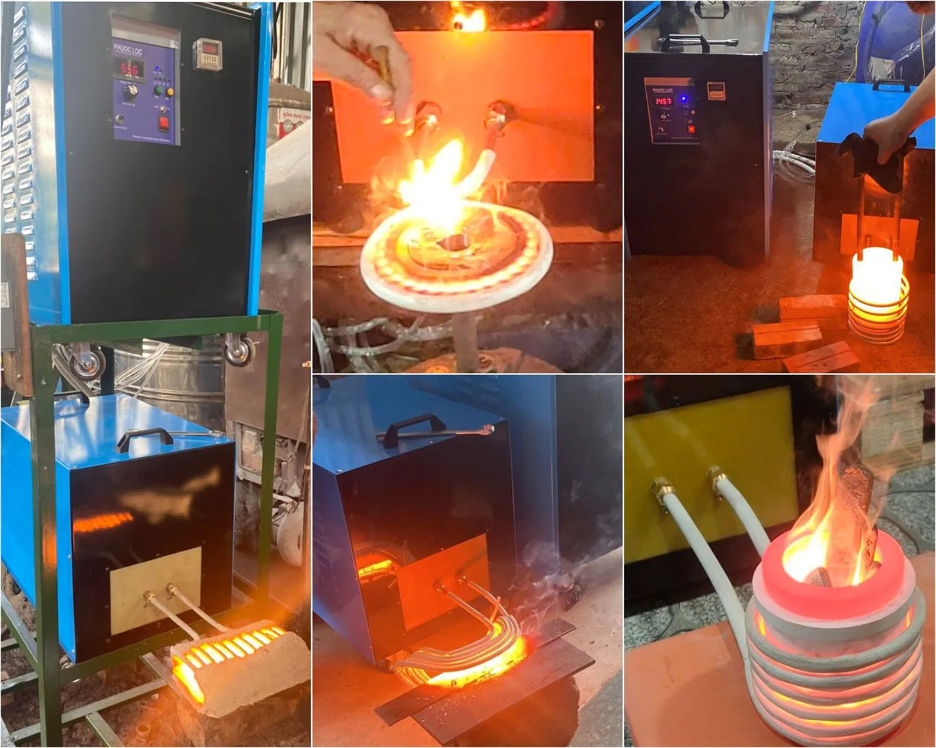 Tôi thép bằng máy cao tần